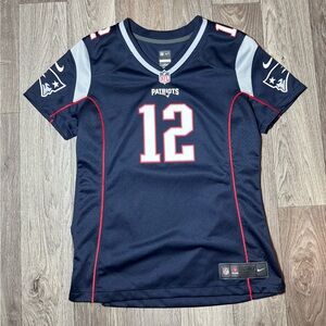 Tom Brady New England Patriots NFL Football Nike Jersey Women’s Small Large